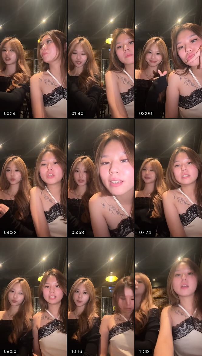 @blondeque TikTok live recording