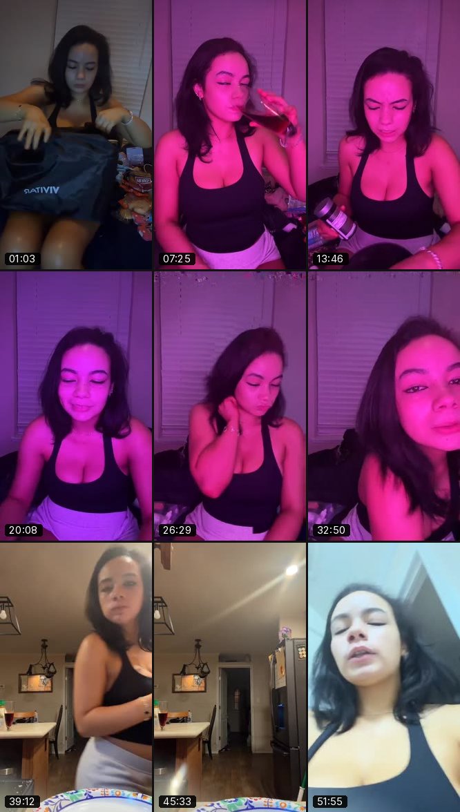 @444melina TikTok live recording