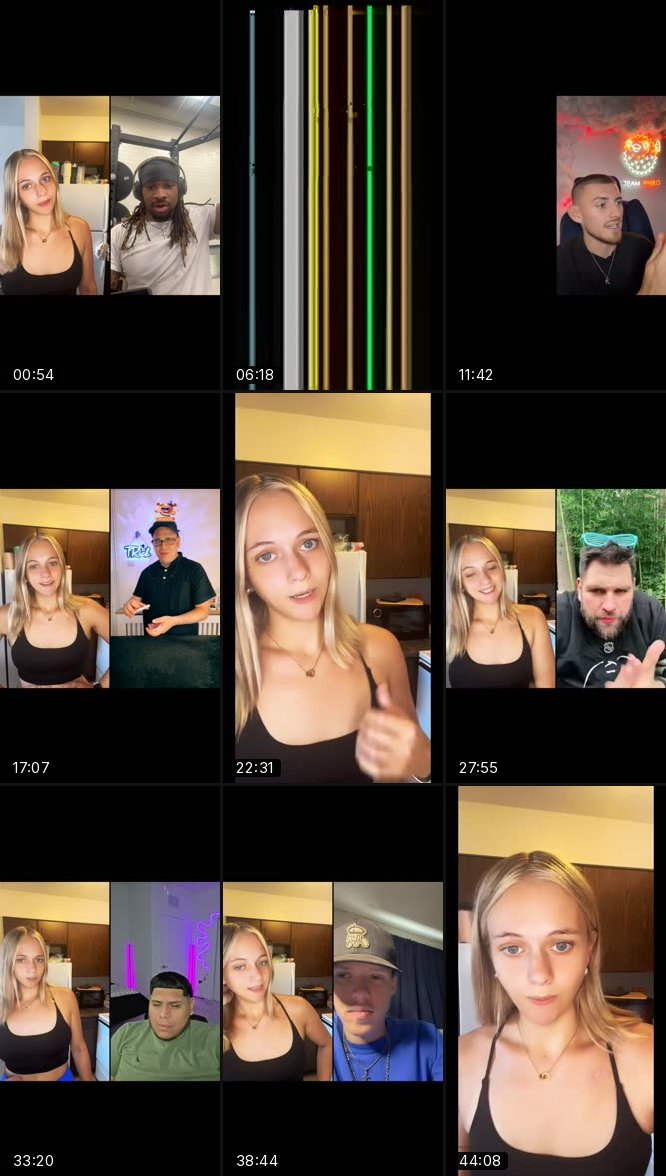 @lilyylifts0 TikTok live recording