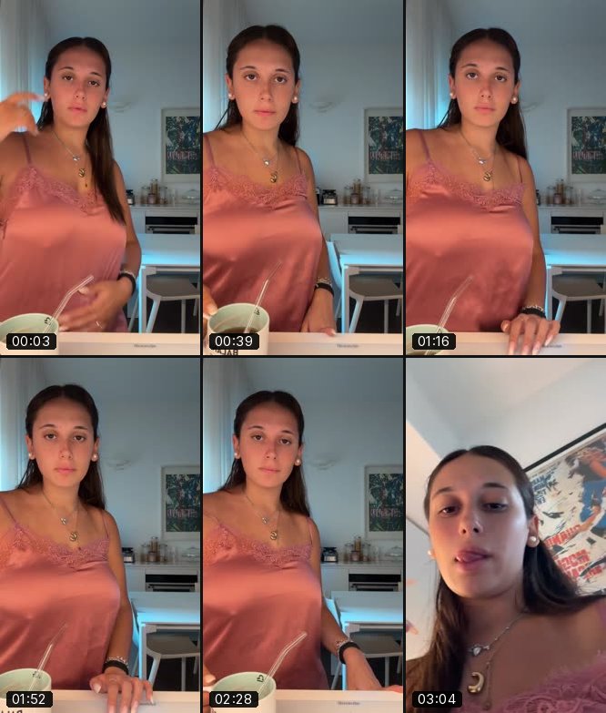@chloecarnevaletti TikTok live recording