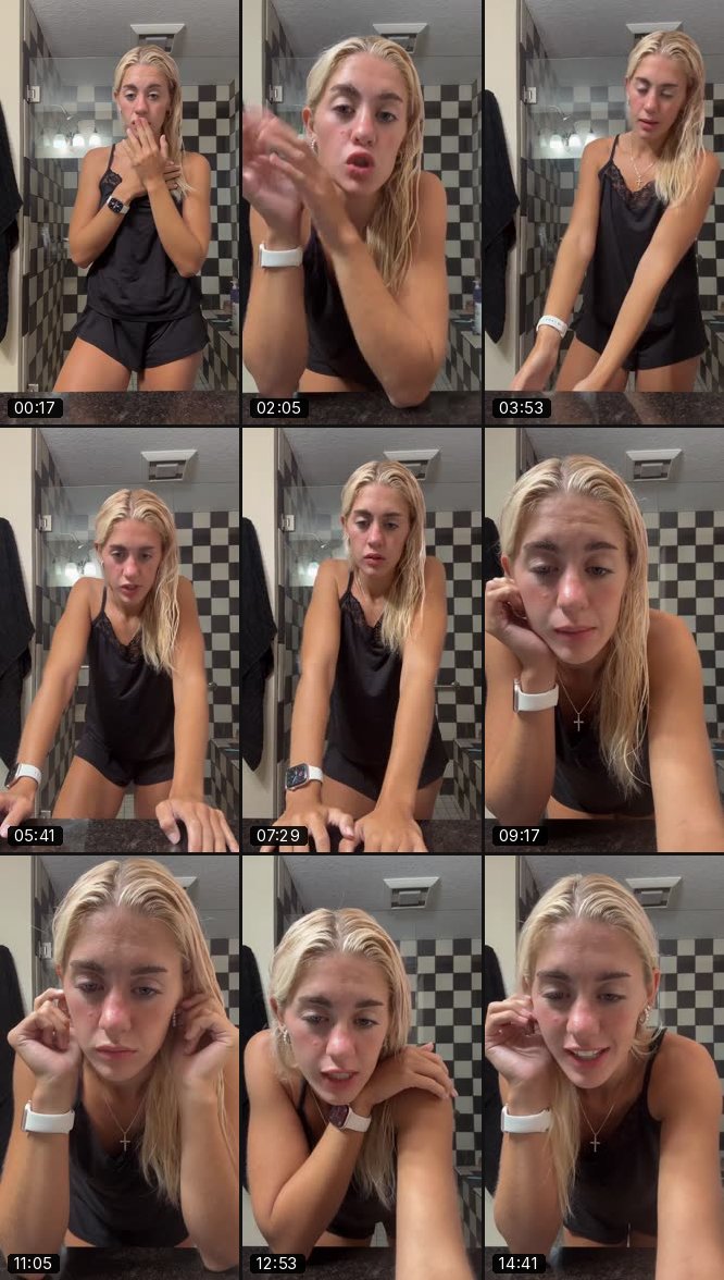 @allysonreiter9 TikTok live recording