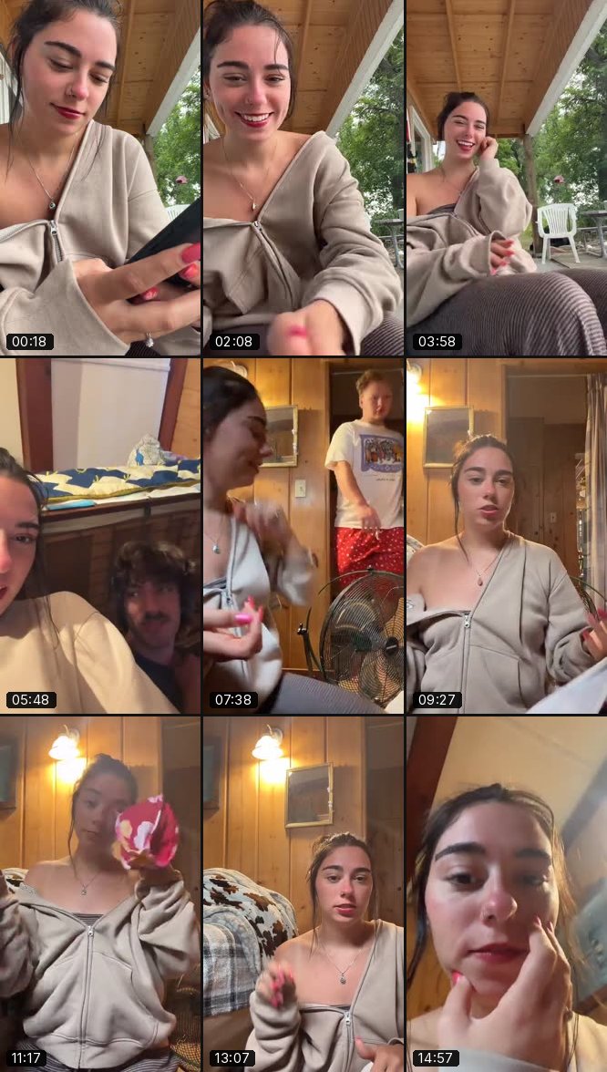 @kenziebrookeee TikTok live recording