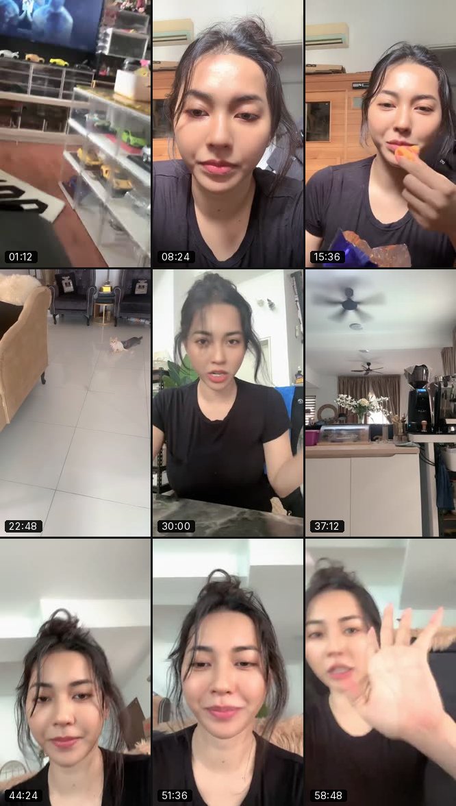 @babyanamoi TikTok live recording