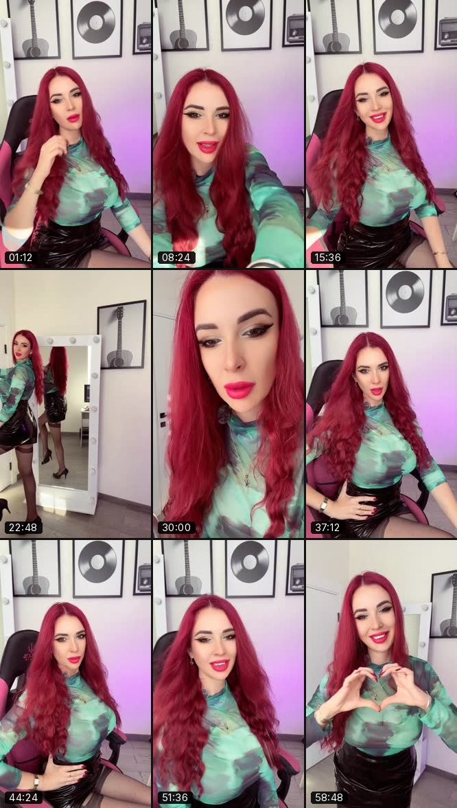 @vickyfoxi TikTok live recording