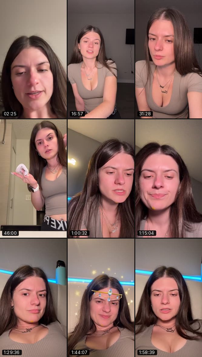 @carleehosch TikTok live recording