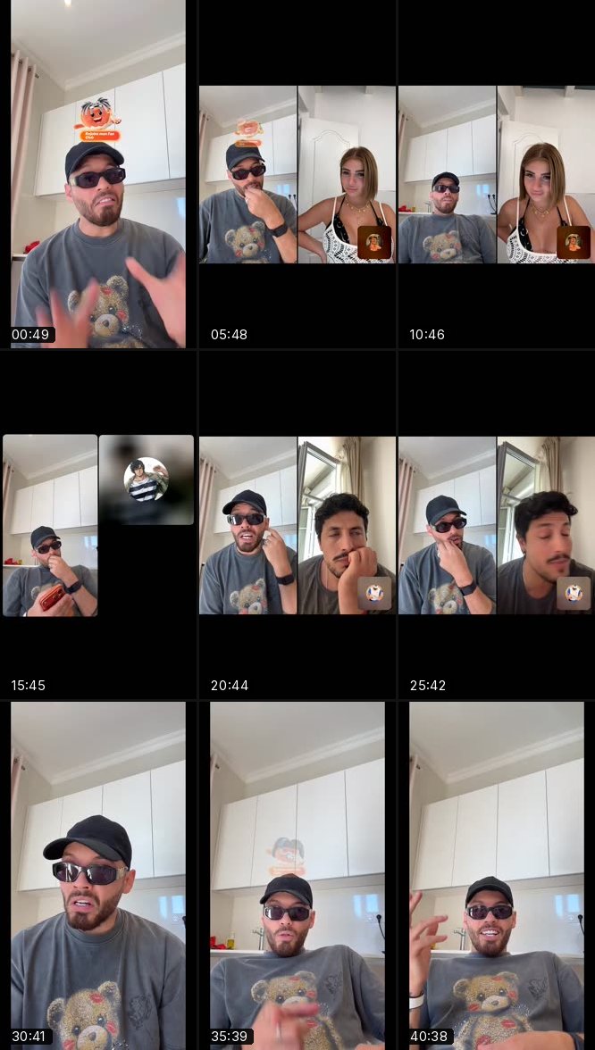 @phobiaisaacofficial TikTok live recording