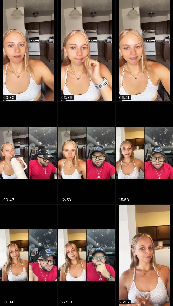 @lilyylifts0 TikTok live recording