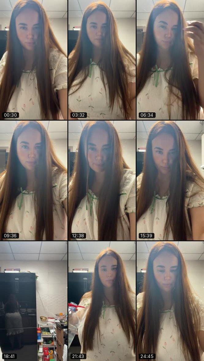 @viviennedubai TikTok live recording