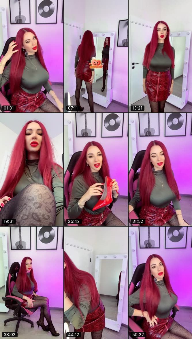 @vickyfoxi TikTok live recording