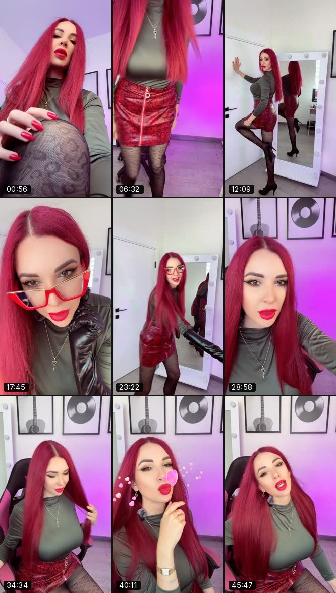 @vickyfoxi TikTok live recording