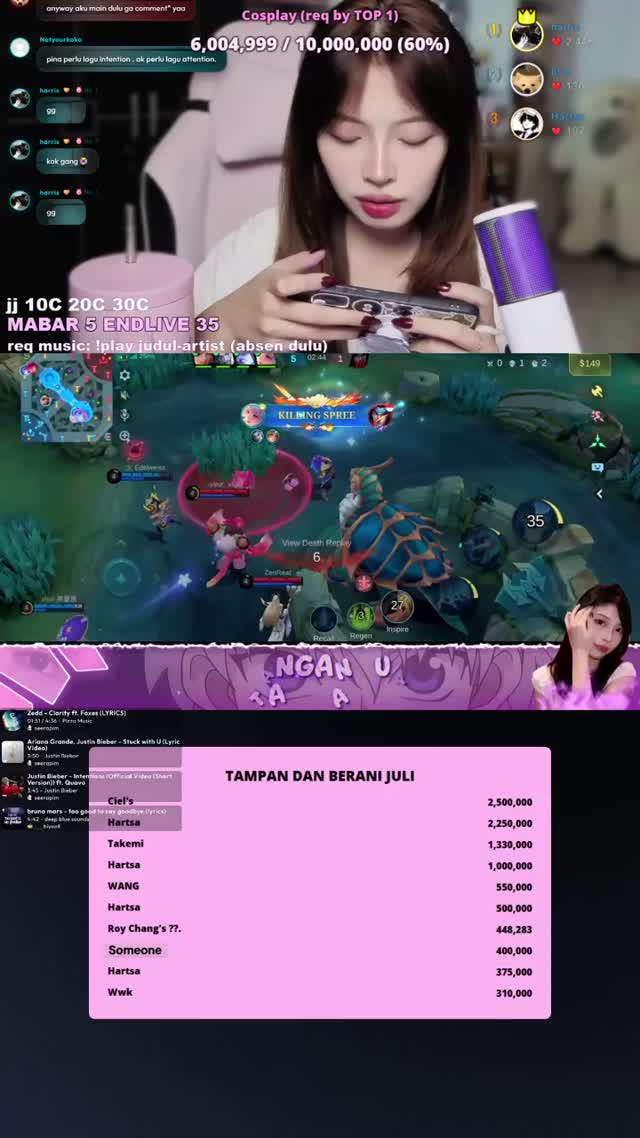 @seerapim TikTok live recording