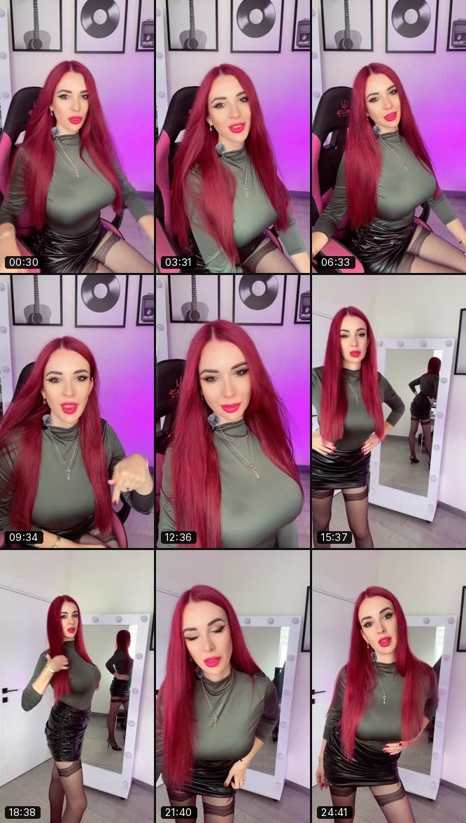 @vickyfoxi TikTok live recording