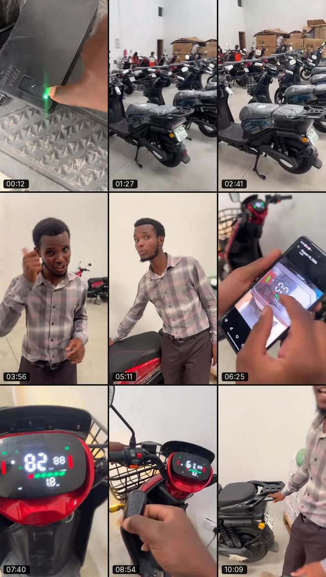 @kenwingelectricscooters TikTok live recording