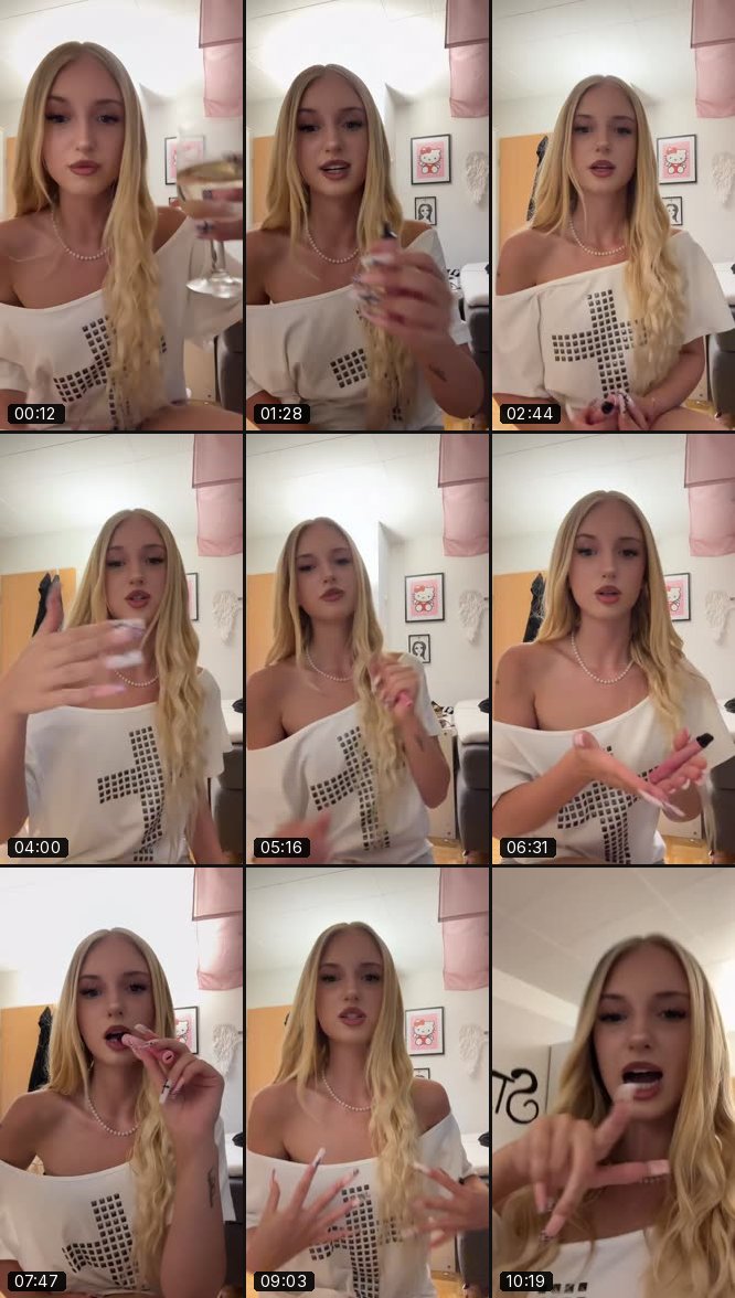 @angelchiara7 TikTok live recording