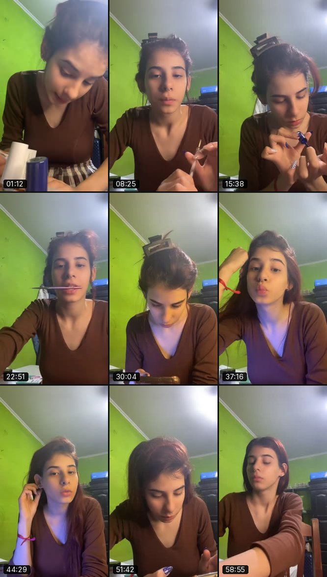 @agosmakeuupp TikTok live recording