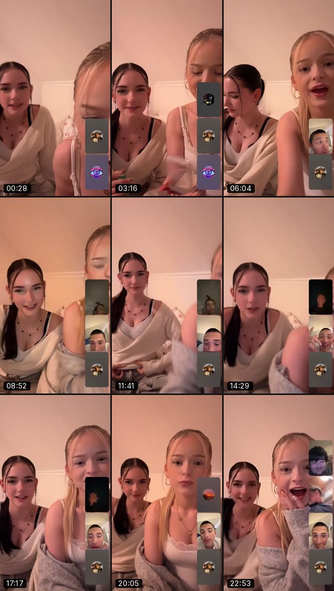 @juliielaine TikTok live recording