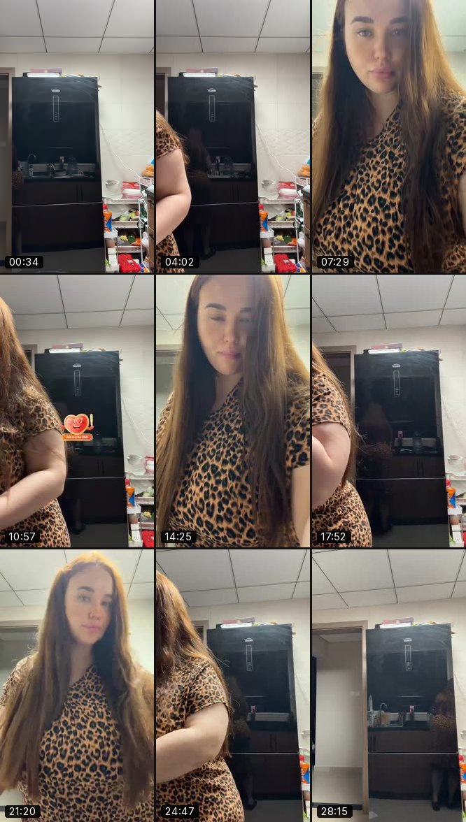 @viviennedubai TikTok live recording