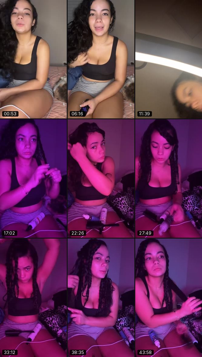 @444melina TikTok live recording