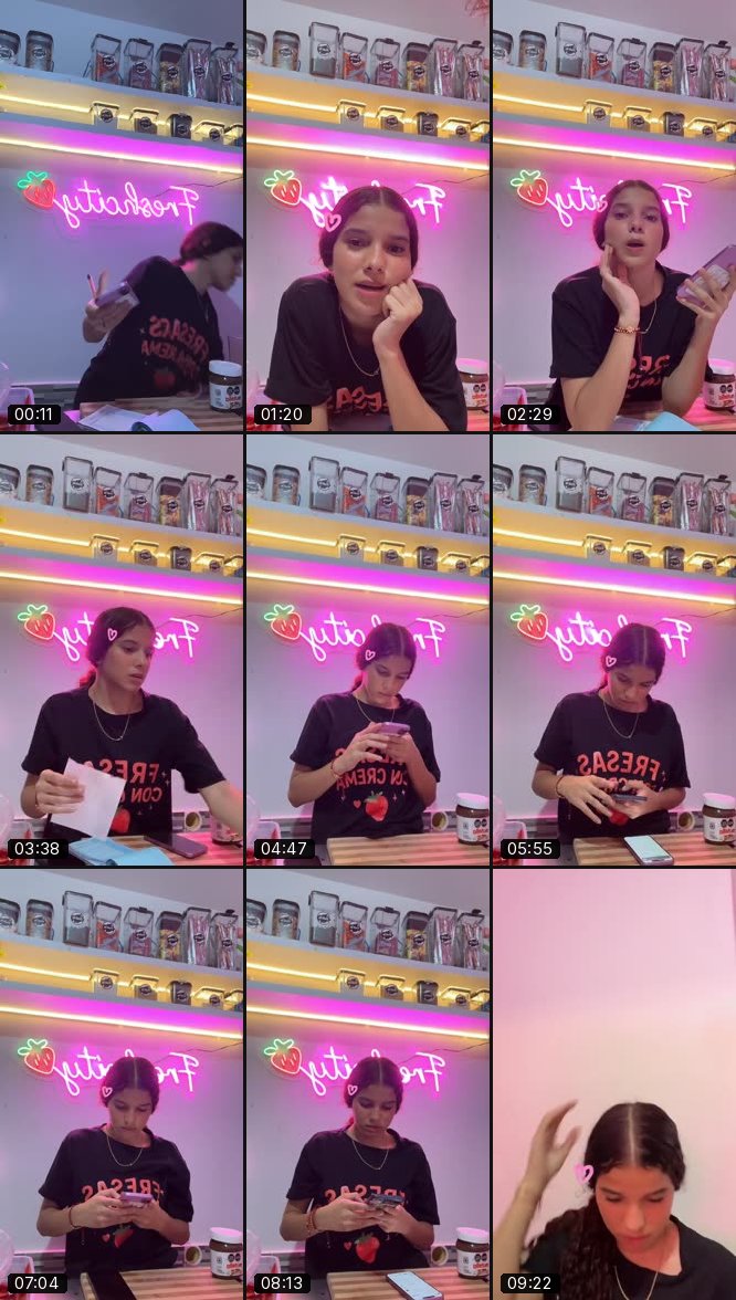 @alexandraort5 TikTok live recording