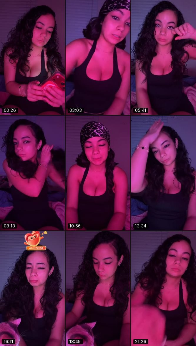 @444melina TikTok live recording