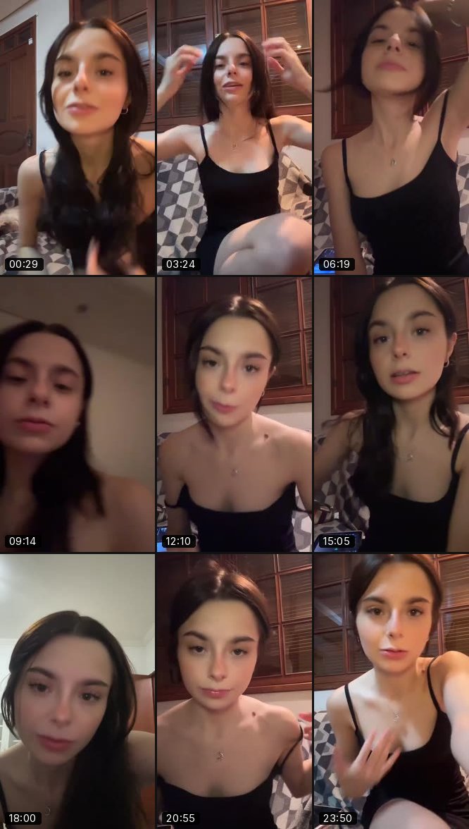 @becklittaa TikTok live recording