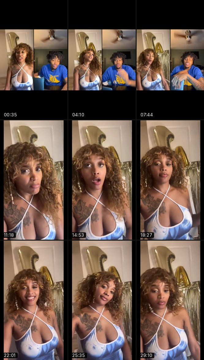 @queenxadrii TikTok live recording
