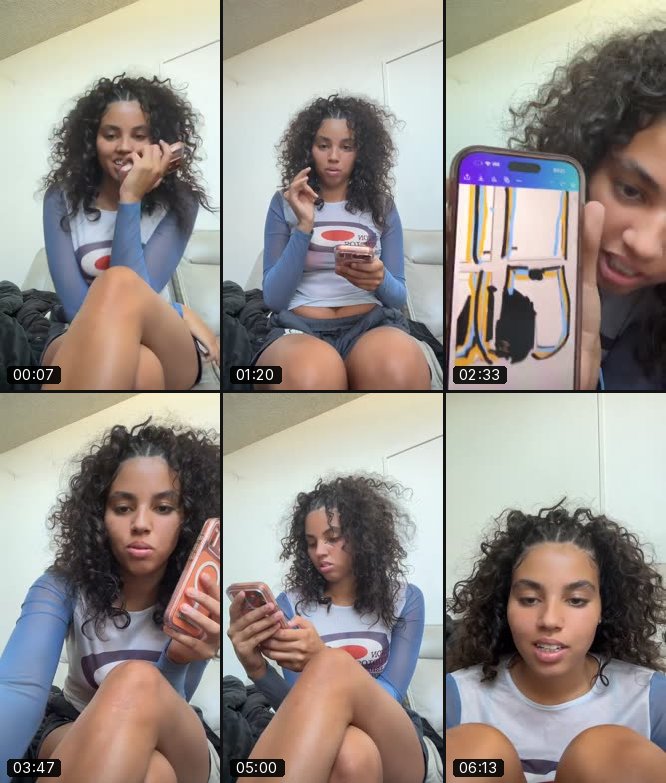 @emikalovee TikTok live recording
