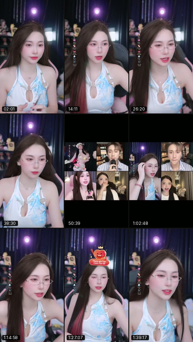 @meow.dancexinh TikTok live recording