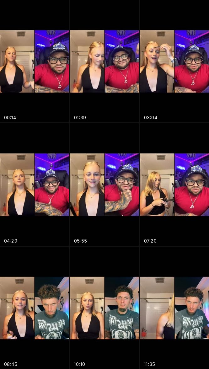 @lilyylifts0 TikTok live recording