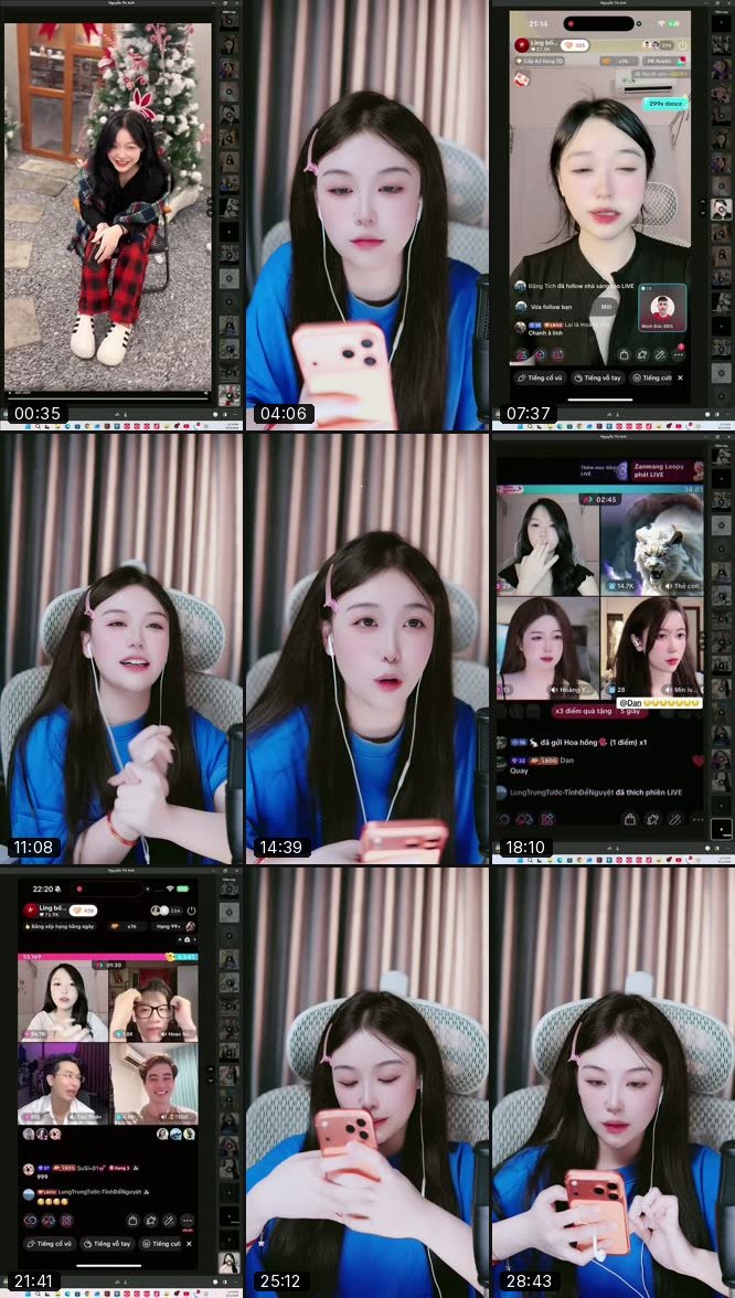 @bonglinh1106 TikTok live recording