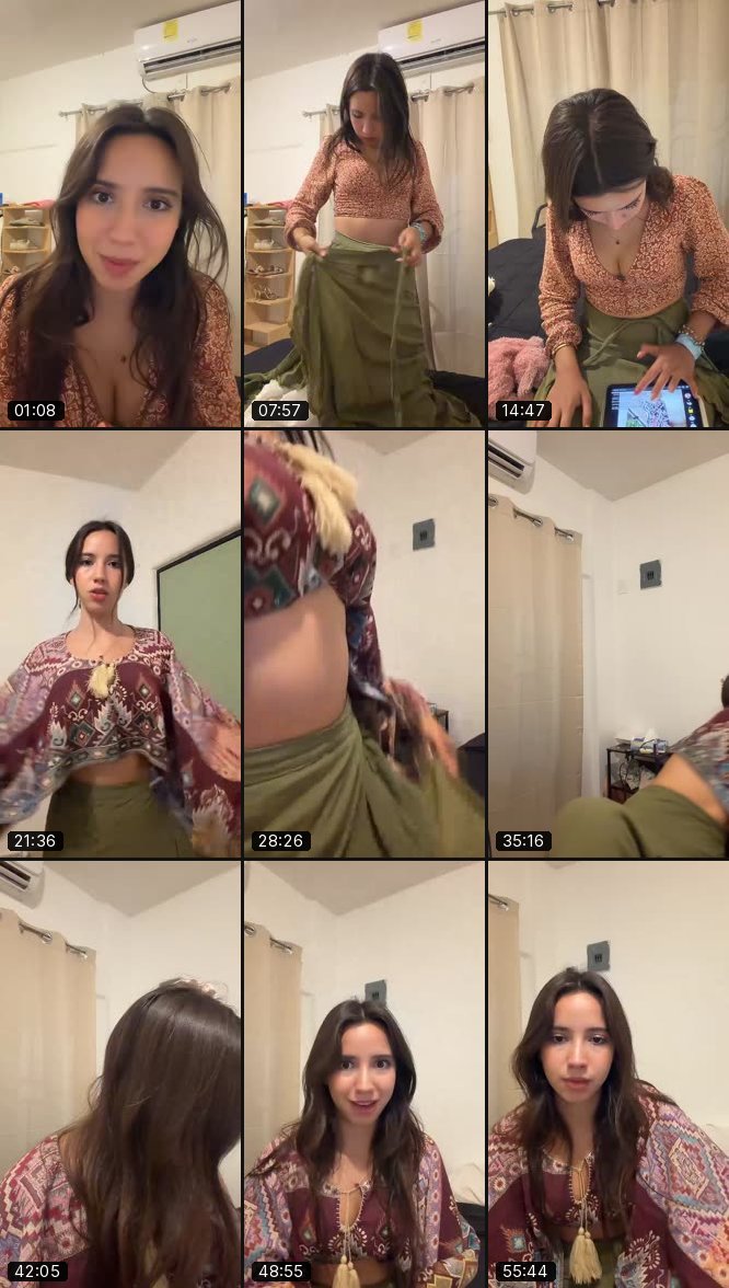 @melodyvalenzuelar TikTok live recording