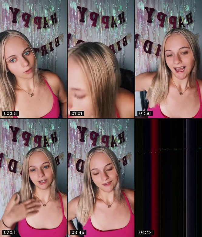 @lilyylifts0 TikTok live recording