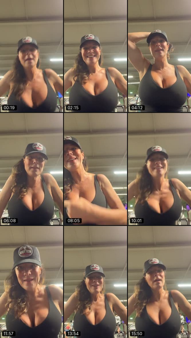 @moms_gym_life TikTok live recording