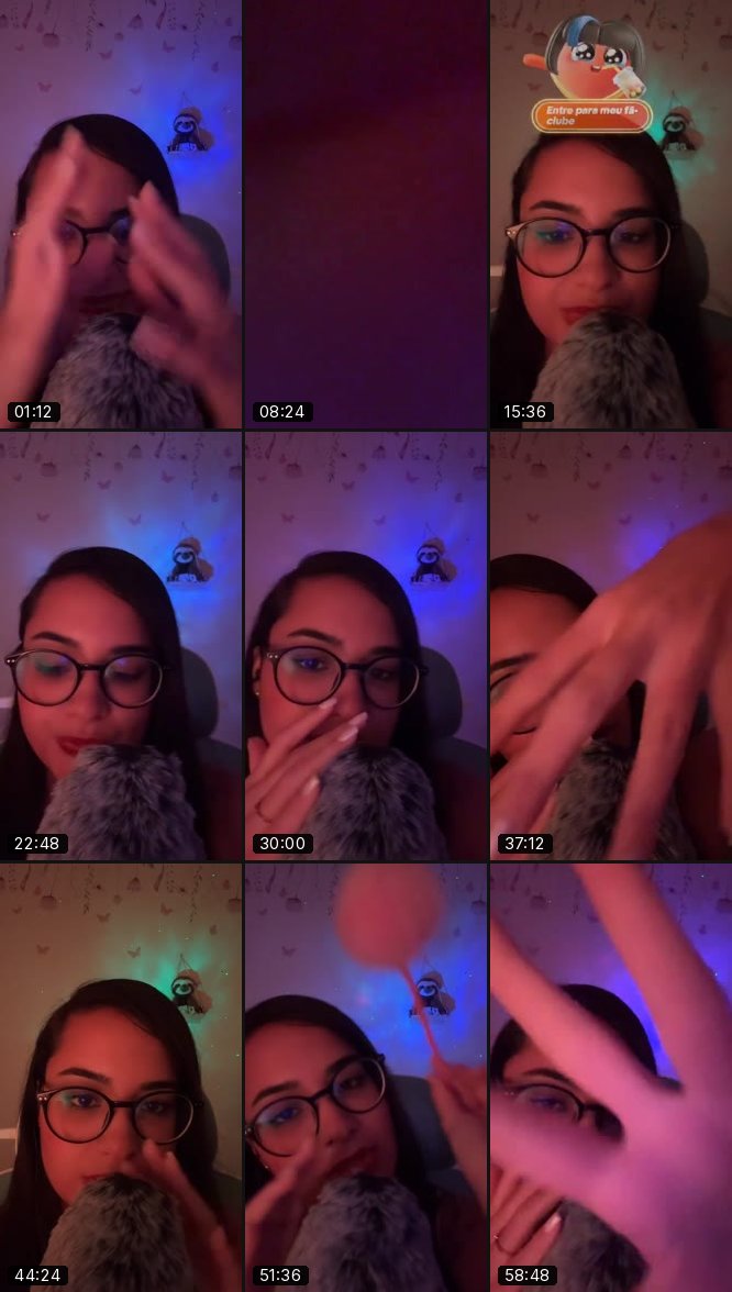 @asmr.raquel TikTok live recording