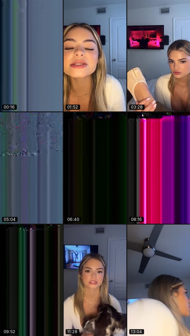 @sashacamii TikTok live recording