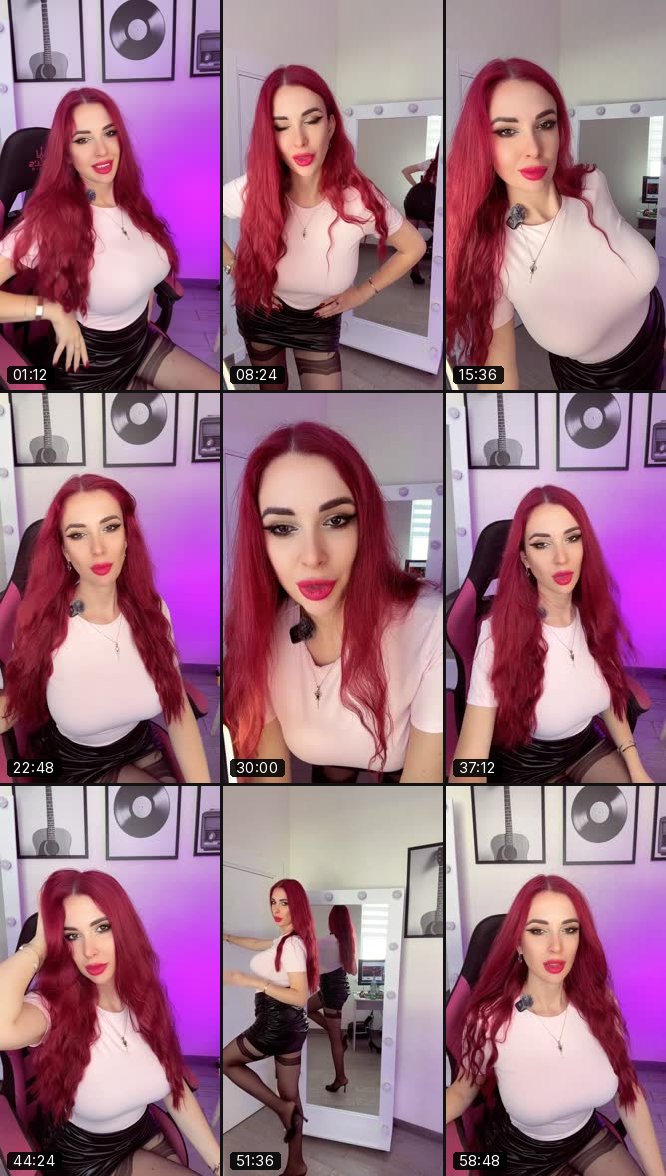 @vickyfoxi TikTok live recording