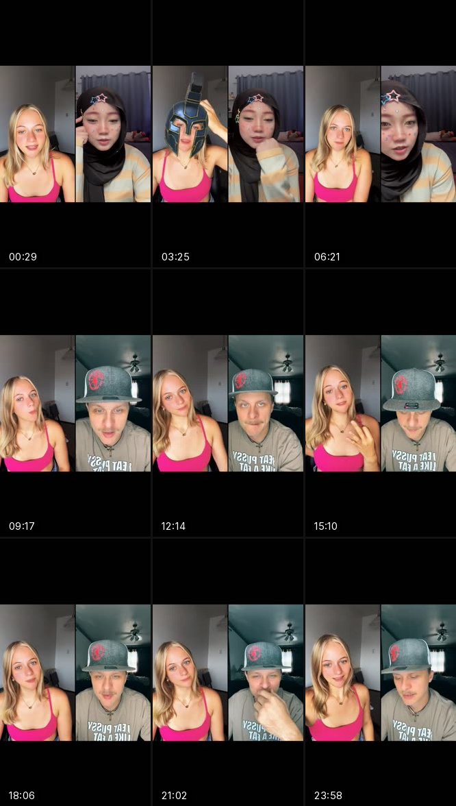 @lilyylifts0 TikTok live recording