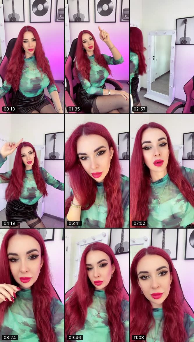 @vickyfoxi TikTok live recording