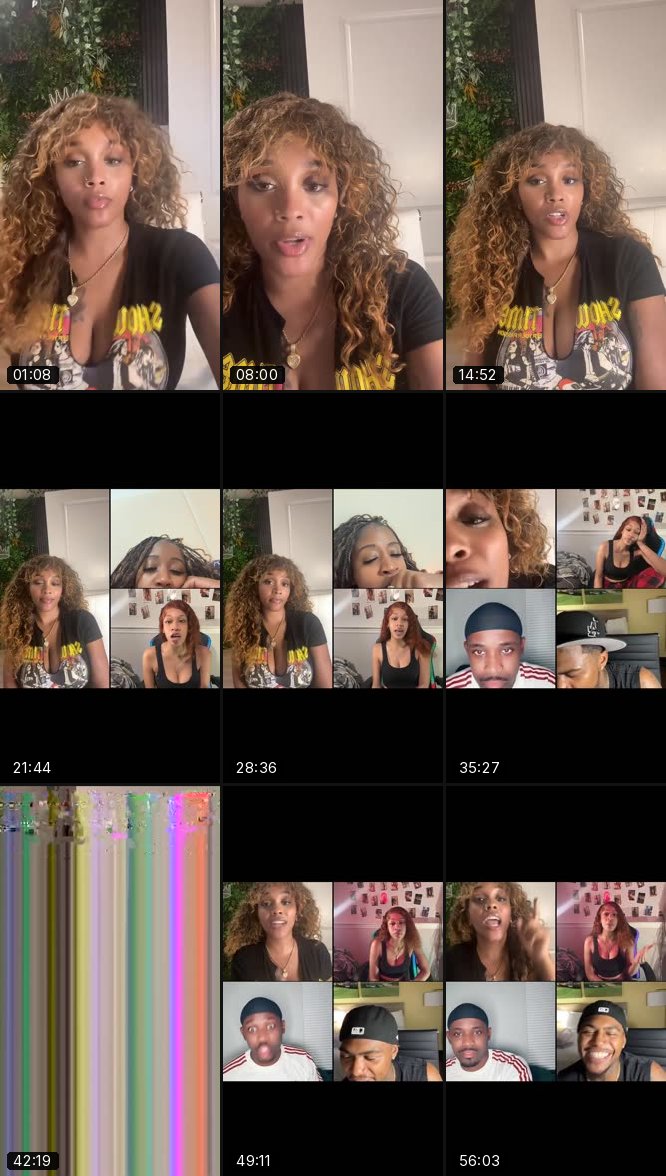 @queenxadrii TikTok live recording