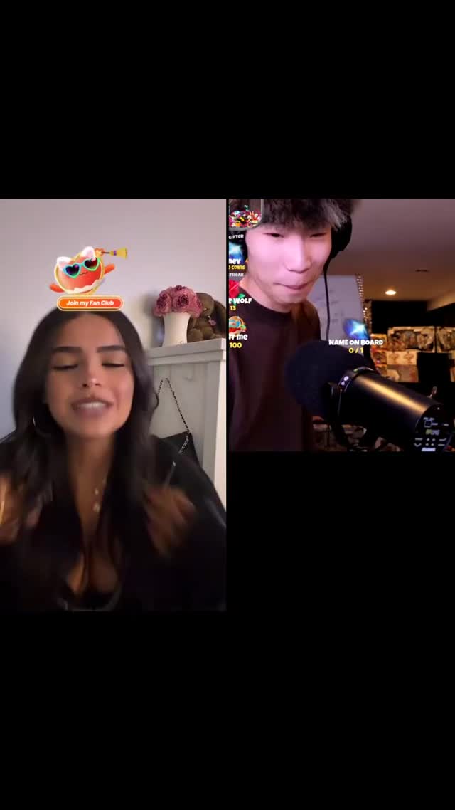 @gatapart1 TikTok live recording