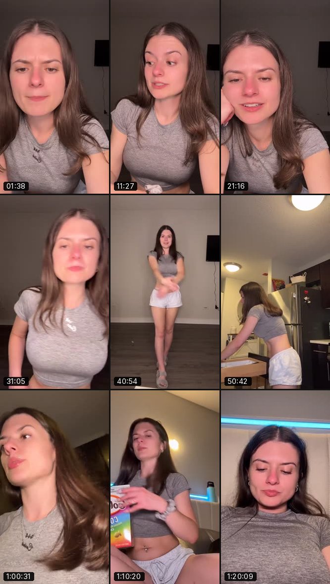 @carleehosch TikTok live recording