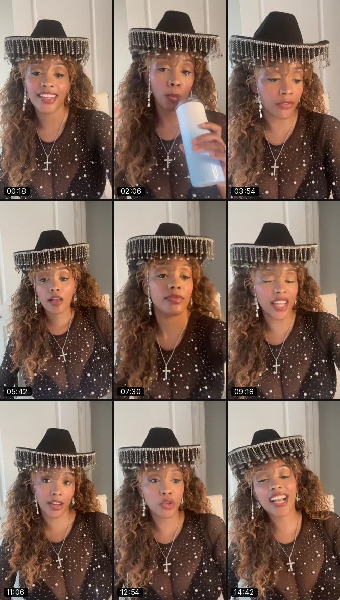 @queenxadrii TikTok live recording