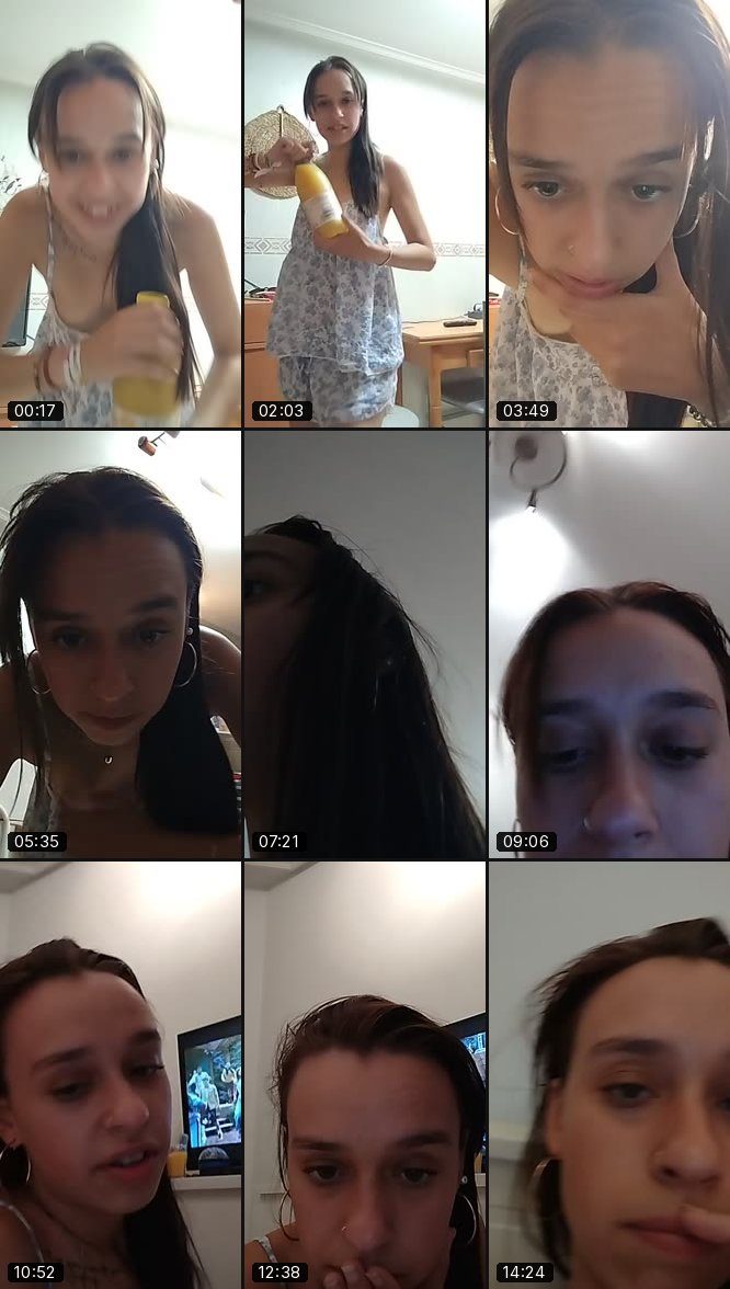@caterinalogro03 TikTok live recording