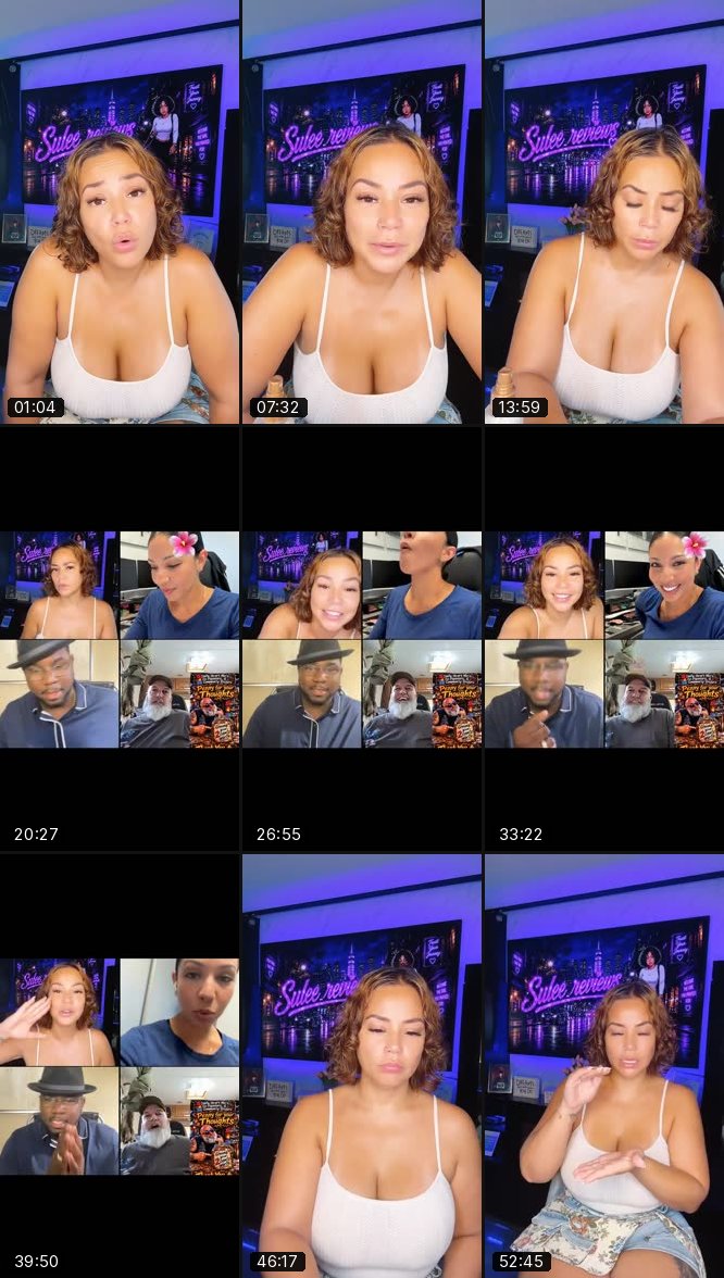 @suleereviews TikTok live recording