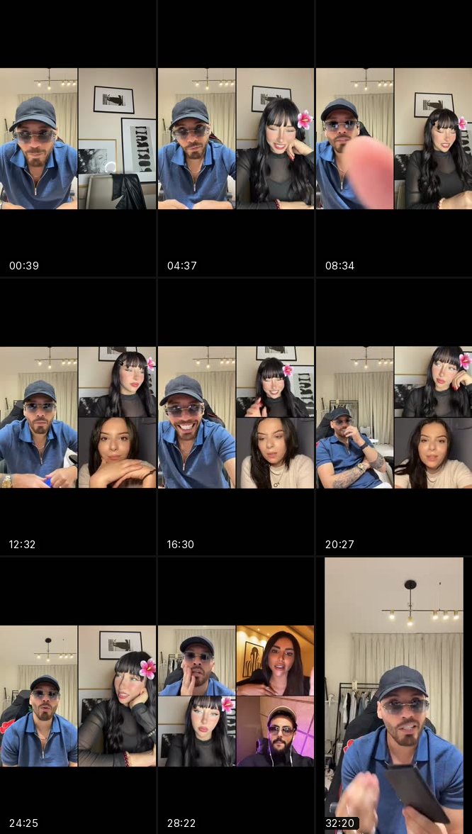 @phobiaisaacofficial TikTok live recording