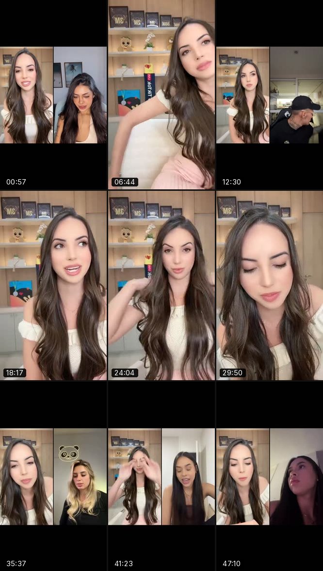 @alinedls1 TikTok live recording