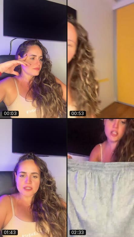 @izaleitelima TikTok live recording