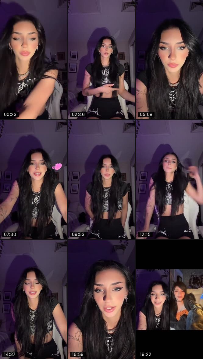 @thelizalowe TikTok live recording