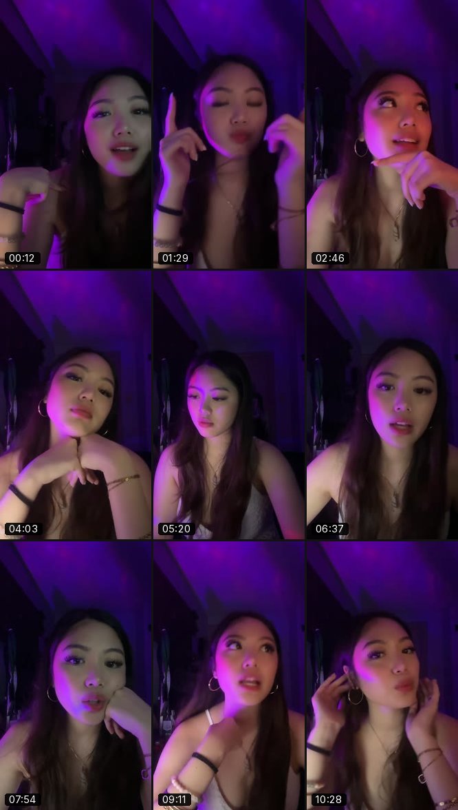 @elliewebbiegoogiebelly TikTok live recording