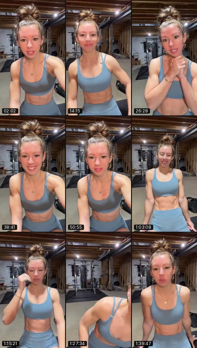 @rachandjayfitness TikTok live recording